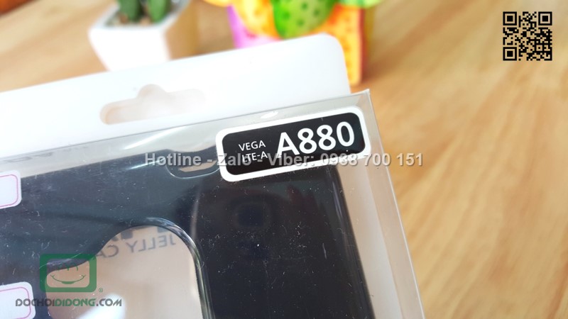 Ốp lưng Sky A880 Hera dẻo bóng