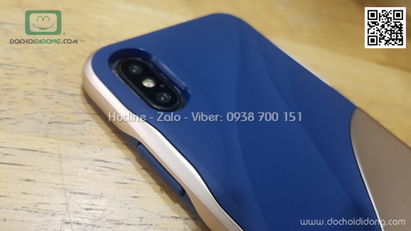 Ốp lưng iPhone X Ringke Wave