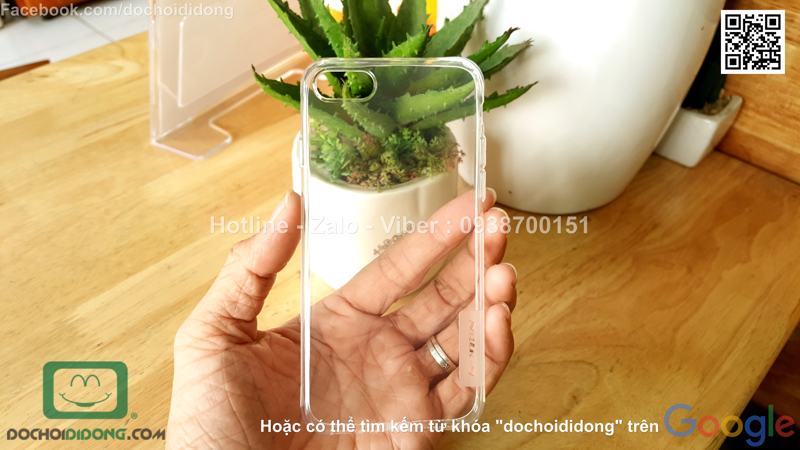Ốp lưng iPhone 7 Nillkin dẻo trong siêu mỏng