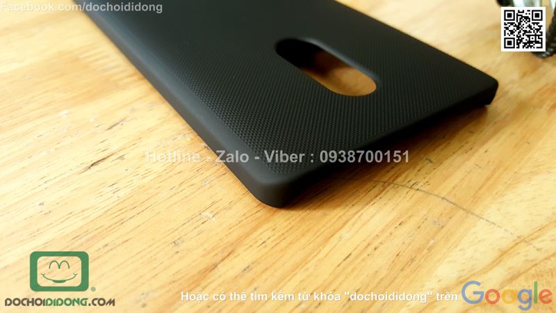 Ốp lưng Xiaomi Redmi Note 4 Nillkin vân sần