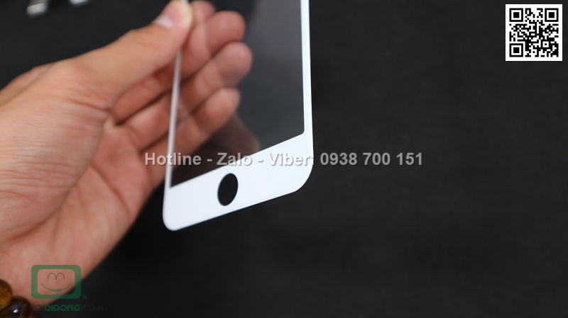 Miếng dán cường lực iPhone 6 6s Plus Nillkin AP Pro full màn hình 9H