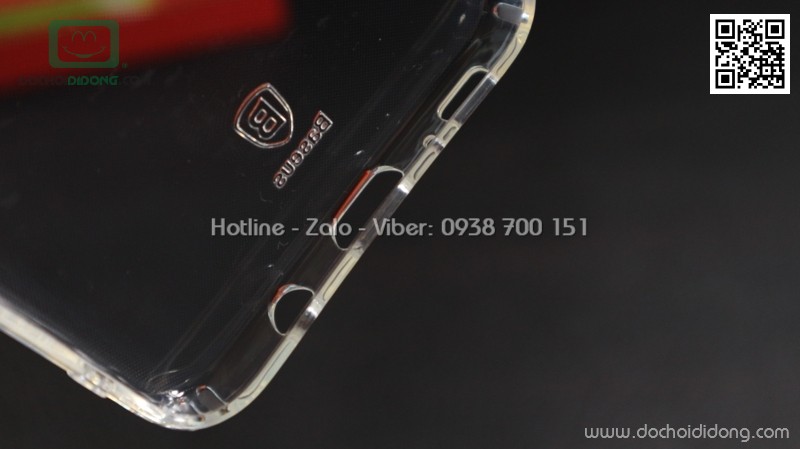 Ốp lưng Samsung S8 Plus Baseus dẻo trong chống sốc