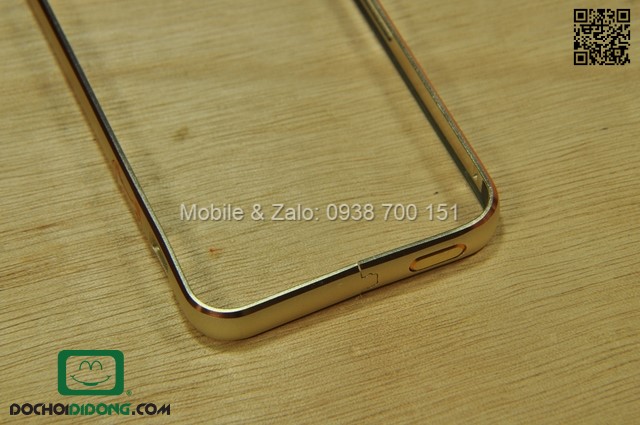 Ốp viền iPhone 5 5S gài trên kiểu iPhone 6