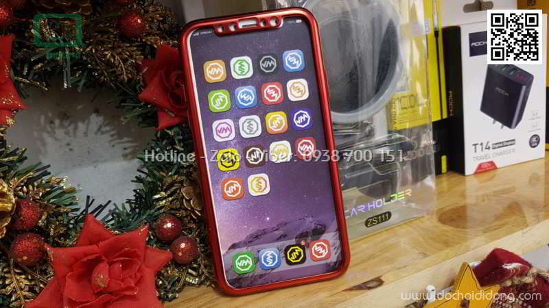 Ốp lưng iPhone X XS JOYROOM Beetles bảo vệ 360 độ