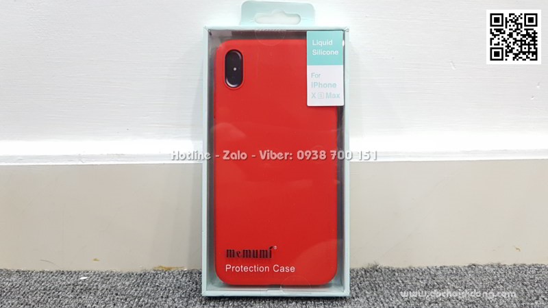 Ốp lưng iPhone XS Max Memumi dẻo mịn