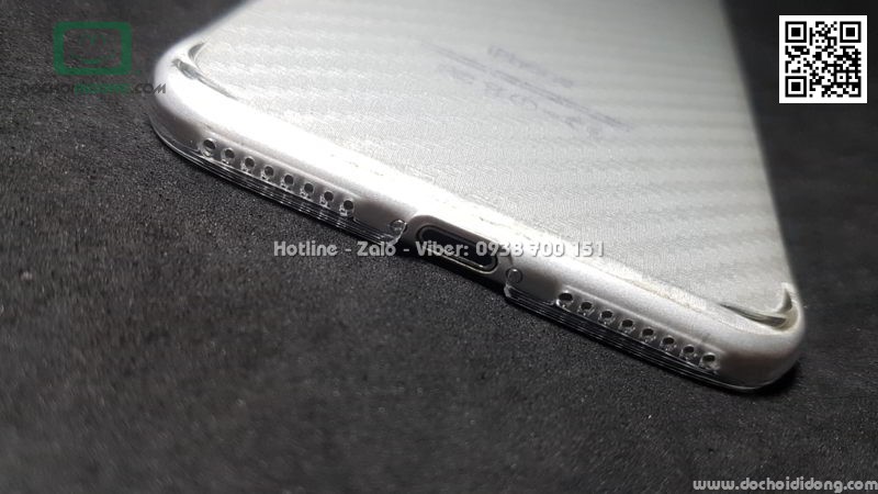 Ốp lưng iPhone 7 8 Plus Totu Sparkling cứng trong bảo vệ camera
