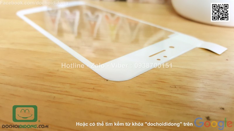 Miếng dán màn hình iPhone 8 Baseus full màn hình 9H