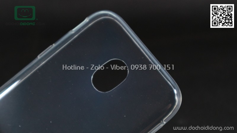 Ốp lưng Samsung J3 Pro 2017 iSmile dẻo trong siêu mỏng
