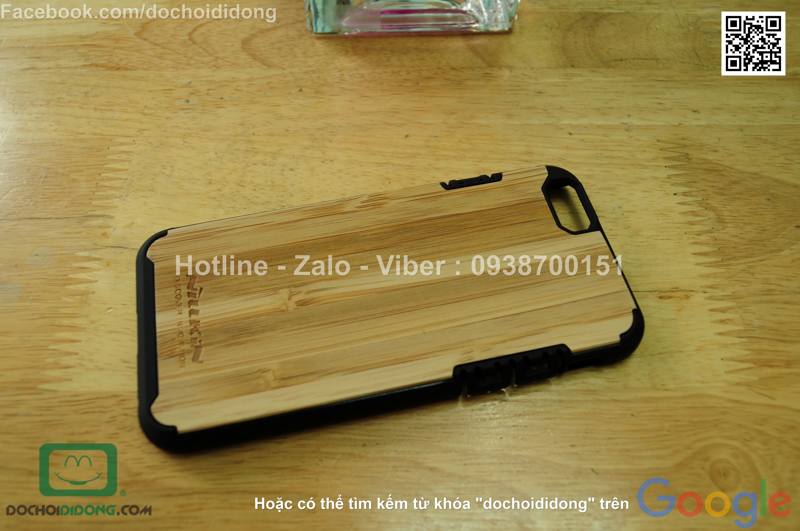 Ốp lưng iPhone 6 6S Nillkin giả gỗ