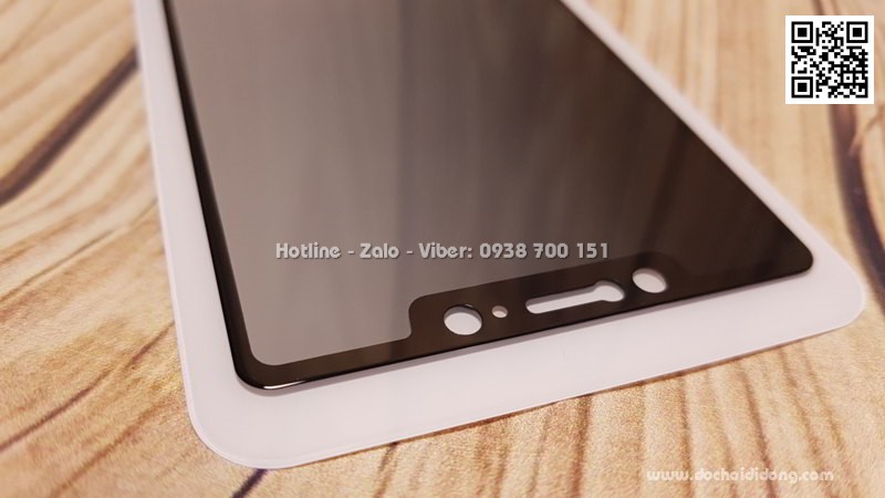 Miếng dán cường lực full màn hình Xiaomi Mi 8 SE Zacase 3D Elite chống nhìn trộm