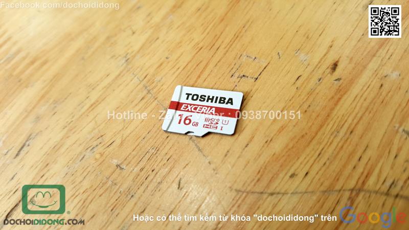 Thẻ nhớ Micro SD Toshiba 16GB