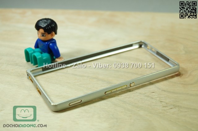 Ốp viền Sony Xperia M5 nhôm phay