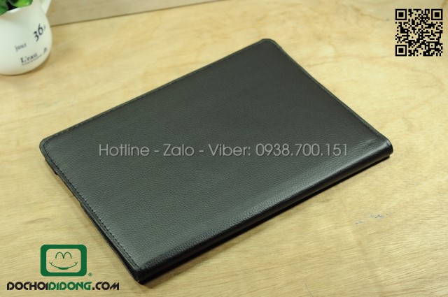 Bao da iPad Air 2 xoay 360 độ da sần