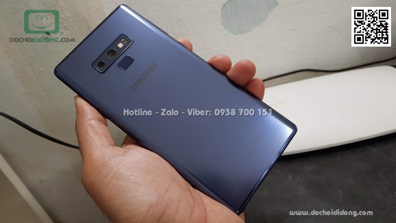 Miếng dán full lưng Samsung Note 9 nhám trong