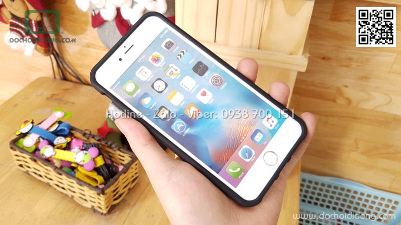 Ốp lưng iPhone 6 6S Plus Ipaky Leego chống sốc