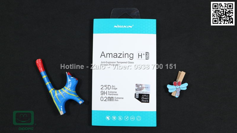 Miếng dán cường lực iPhone 6 6s Nillkin Amazing H Pro