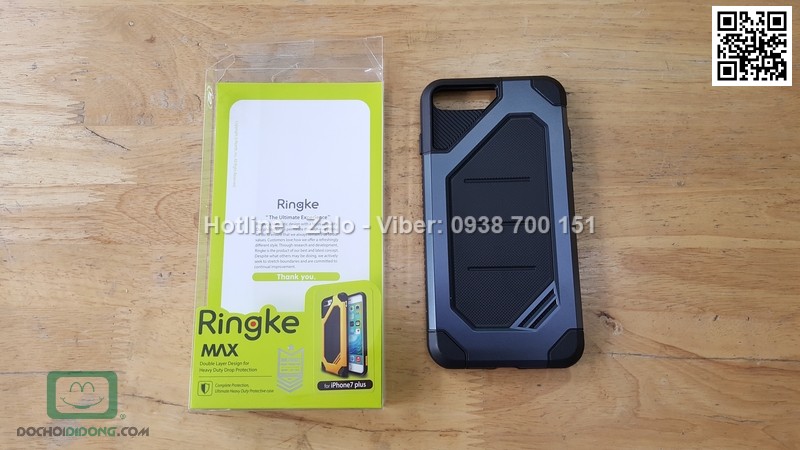 Ốp lưng iPhone 7 Plus Ringke Max chống sốc cao cấp