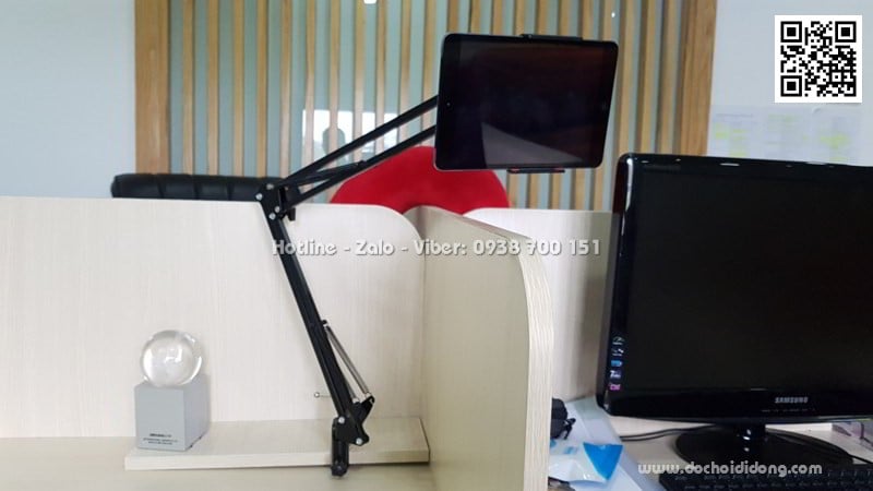 Giá kẹp điện thoại máy tính bảng kiểu đèn Pixar