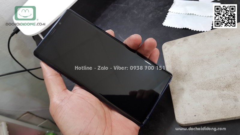 Miếng dán màn hình Samsung Note 9 Zacase Invisible dẻo full trong suốt