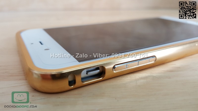 Ốp lưng iPhone 8 Plus viền nhôm lưng tráng gương