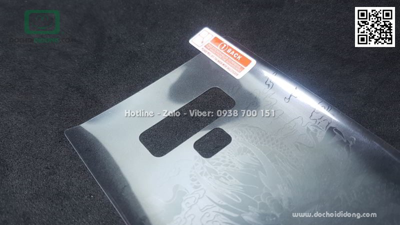 Miếng dán full lưng Samsung Note 9 hình rồng