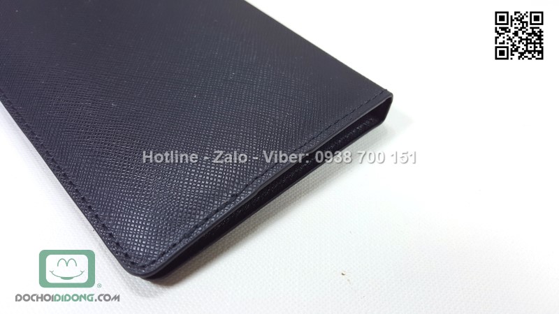 Flip cover OnePlus 2 da sần siêu mỏng