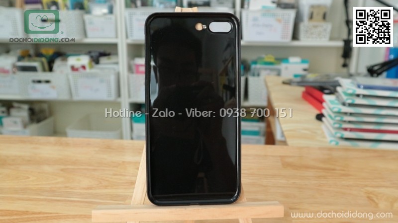 Ốp lưng iPhone 8 Plus iCan carbon siêu mỏng