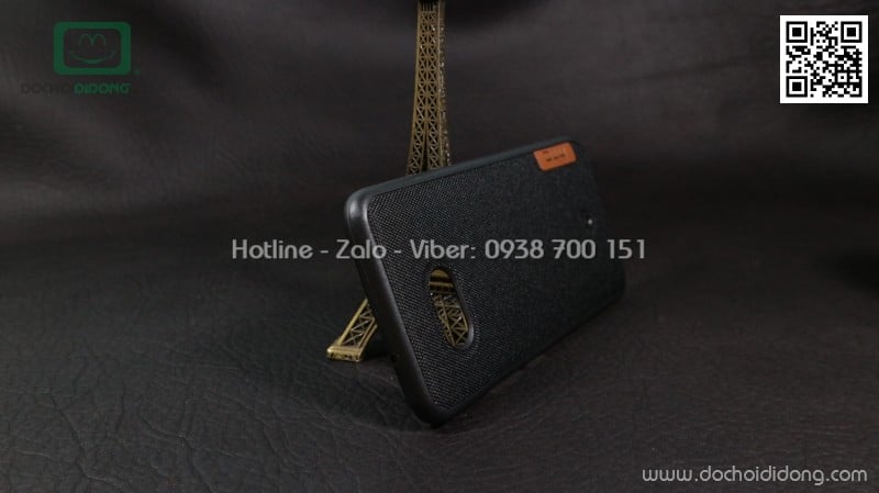 Ốp lưng HTC U11 dẻo vân vải bố