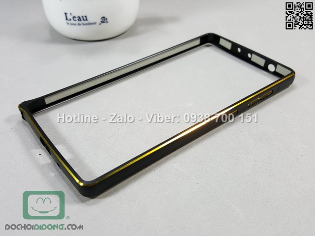 Ốp viền Oppo Mirror 3 nhôm phay chốt gài