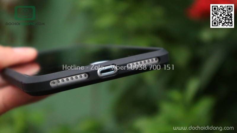 Ốp lưng iPhone 8 Plus Likgus chống sốc vân kim loại