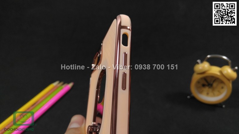 Ốp lưng iPhone 7 Plus iPaky chống sốc có nhẫn đeo