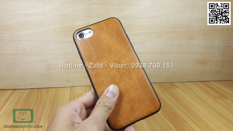 Ốp lưng iPhone 8 Mean Love lưng da chống sốc