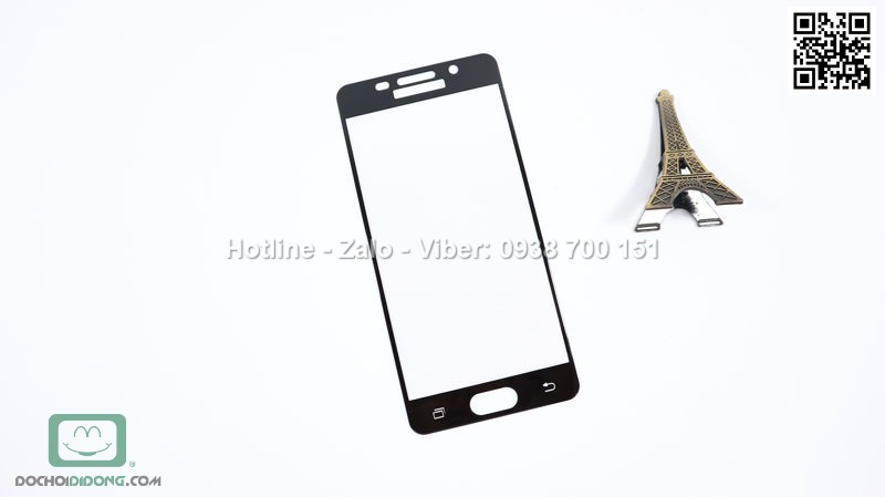 Miếng dán cường lực Samsung Galaxy A3 2016 full màn hình 9H