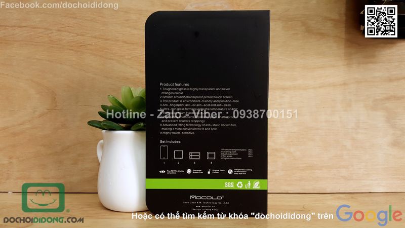 Miếng dán cường lực OPPO R7 KYK full màn hình