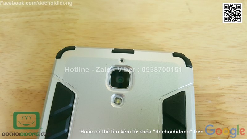 Ốp lưng Xiaomi Mi4 Iron Man chống sốc có chống lưng