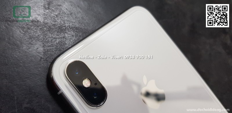 Miếng dán cường lực mặt lưng iPhone X Baseus trong suốt 9H