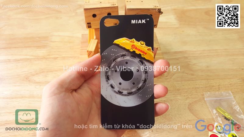 Ốp lưng iPhone 5 5S Miak Wheel Series