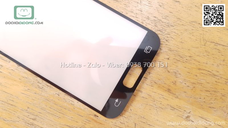Miếng dán cường lực dẻo Samsung S7 full màn hình full keo Zacase siêu mỏng