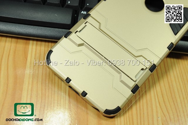 Ốp lưng iPhone 6 Plus Iron Man chống sốc có chống lưng