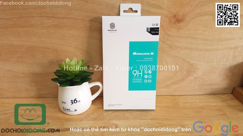 Miếng dán cường lực Zenfone Max Nillkin 9H