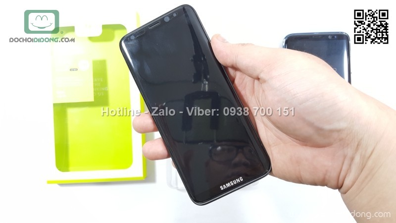 Ốp lưng Samsung galaxy S8 Benk dẻo đen nhám