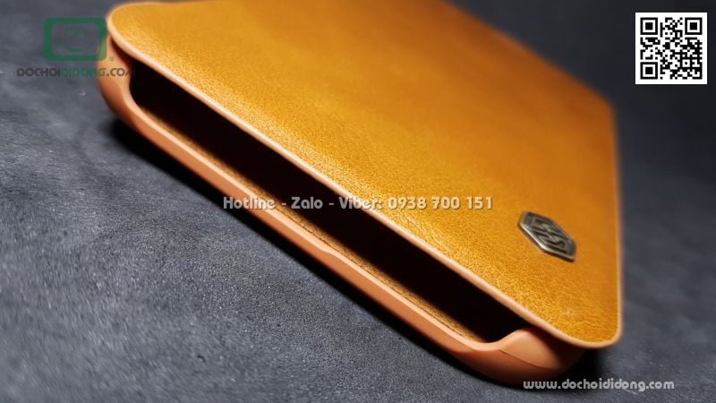 Bao da iPhone XS Max Nillkin Qin