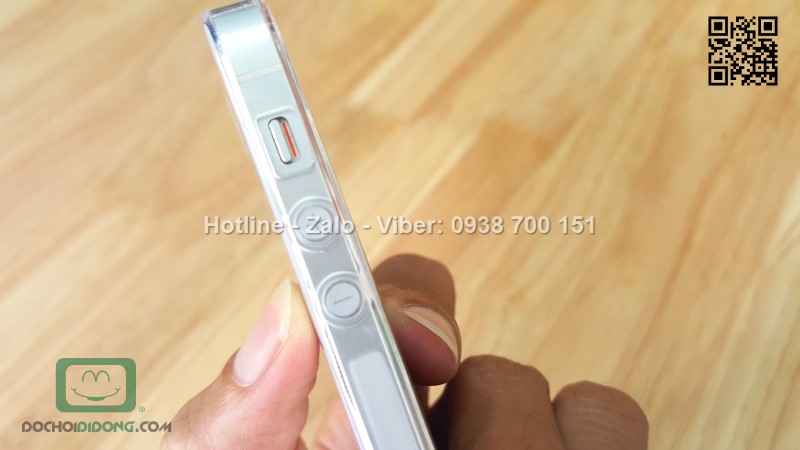 Ốp lưng iPhone 5 5S OU dẻo trong siêu mỏng