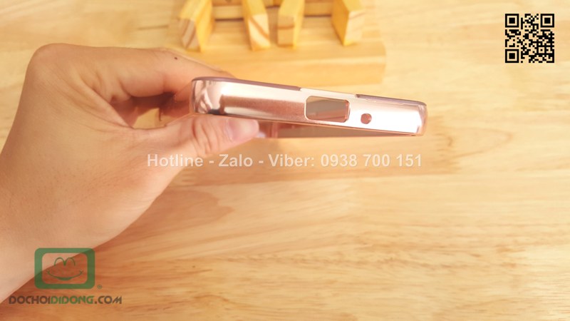 Ốp lưng Samsung Grand Prime G530 viền nhôm lưng tráng gương