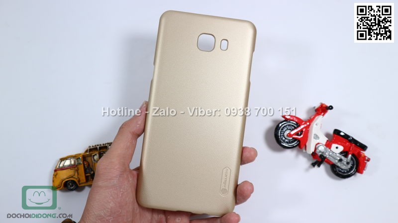 Ốp lưng Samsung Galaxy C9 Pro Nillkin vân sần