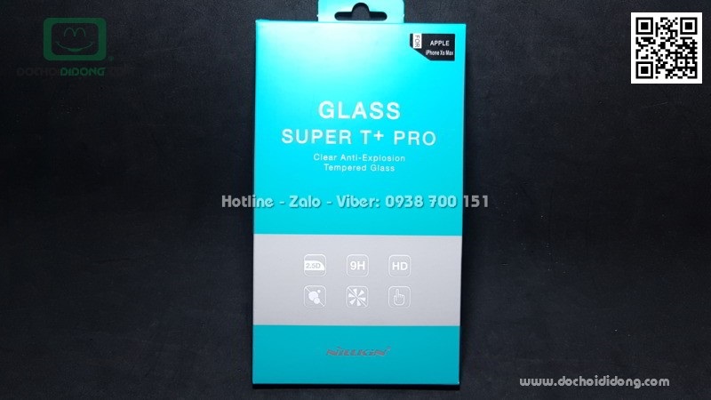 Miếng dán cường lực iPhone Xs Max Nillkin T Pro