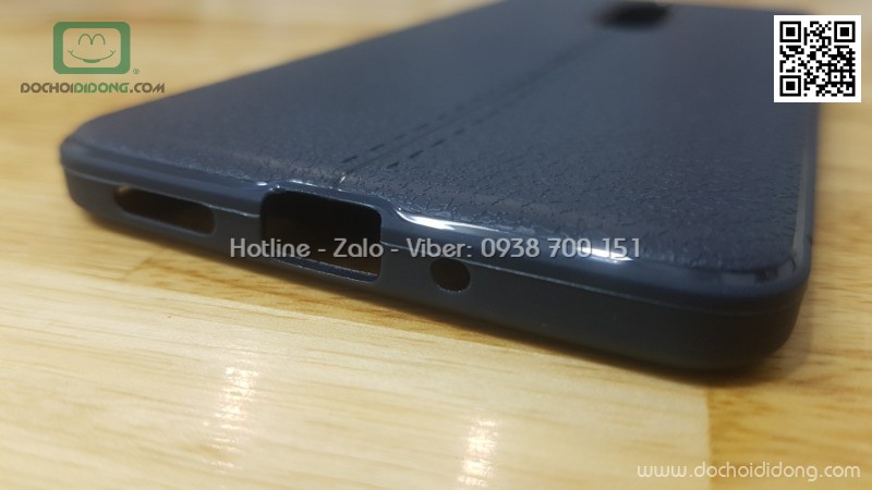 Ốp lưng Nokia 8 Auto Focus dẻo lưng Da