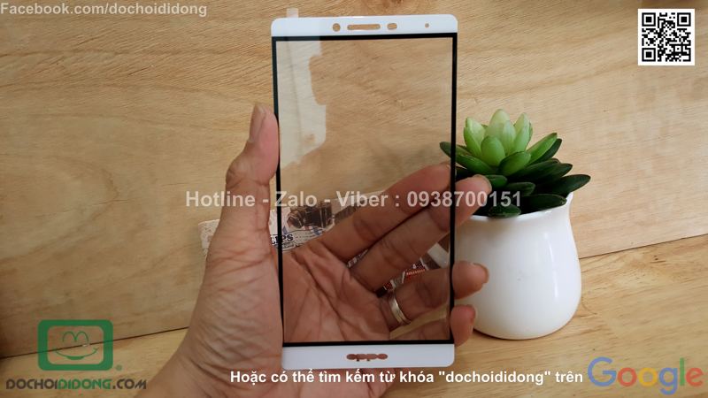 Miếng dán cường lực OPPO R7 Plus KYK full màn hình