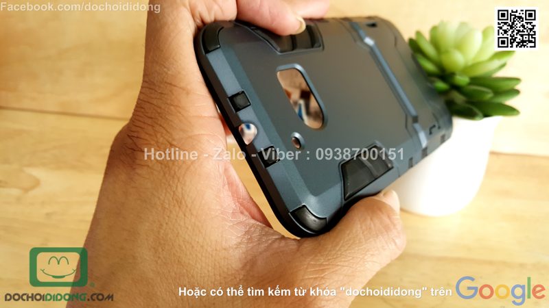 Ốp lưng HTC 10 Iron Man chống sốc có chống lưng