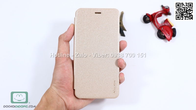 Bao da Asus ZenFone 3 Max ZC520 Nillkin Sparkle